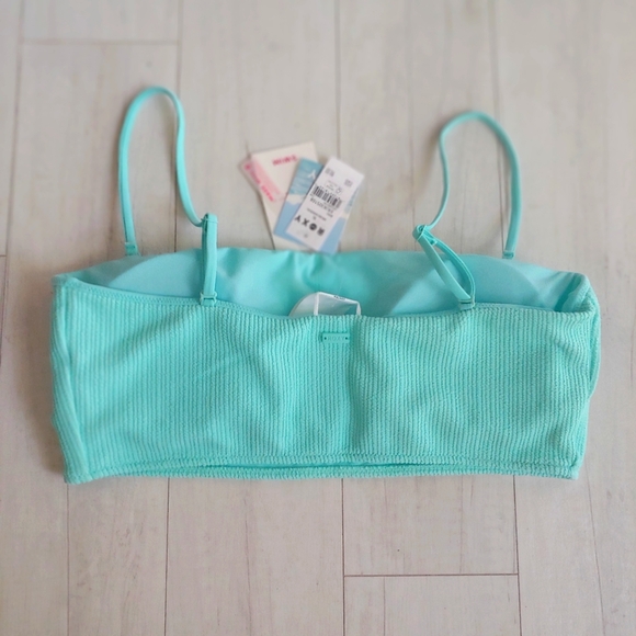 ROXY NEW Aruba Bandeau Bikini Top - Picture 9 of 14